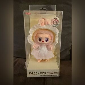 AUTHENTIC Pop Mart Labubu FALL INTO SPRING MOKOKO (small) Plush Pendant